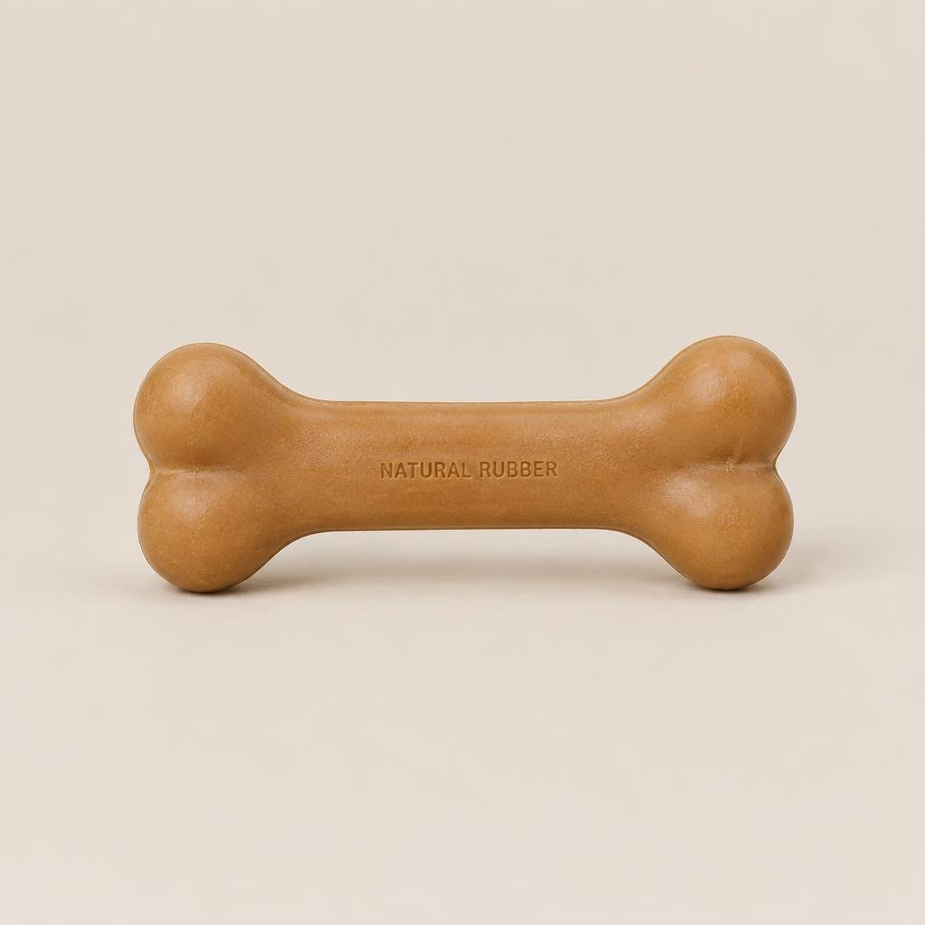 Natural Rubber Chew Bone